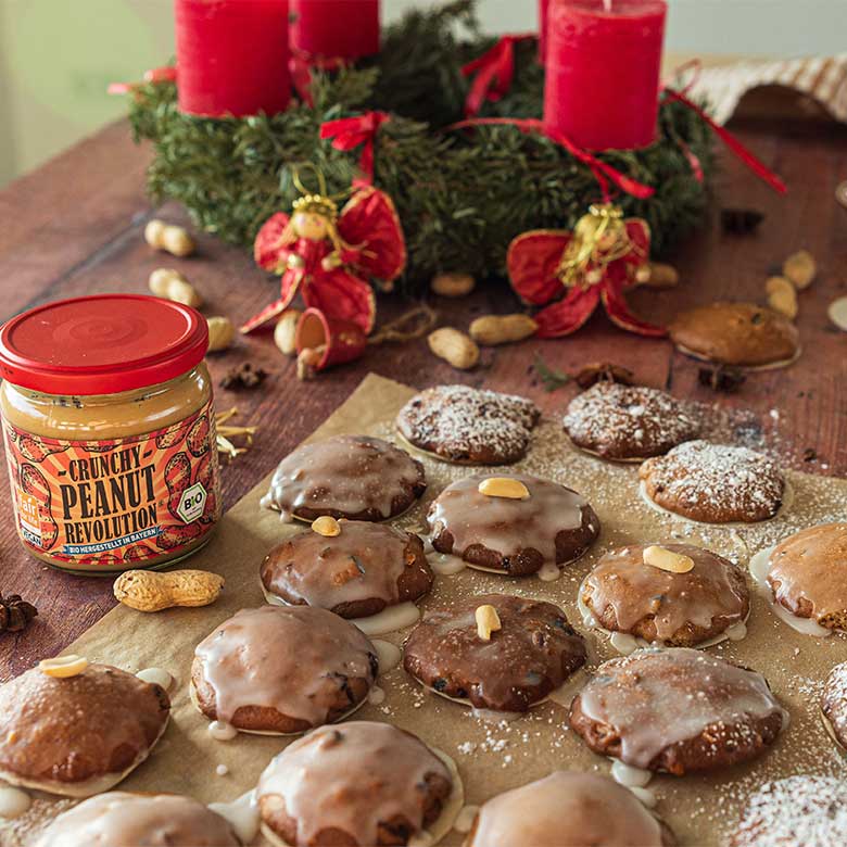 Bagel mit Peanut Revolution  Bagel mit Peanut Revolution