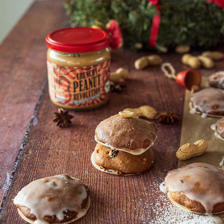 Bagel Frühstück mit Peanut Revolution Bagel Frühstück mit Peanut Revolution