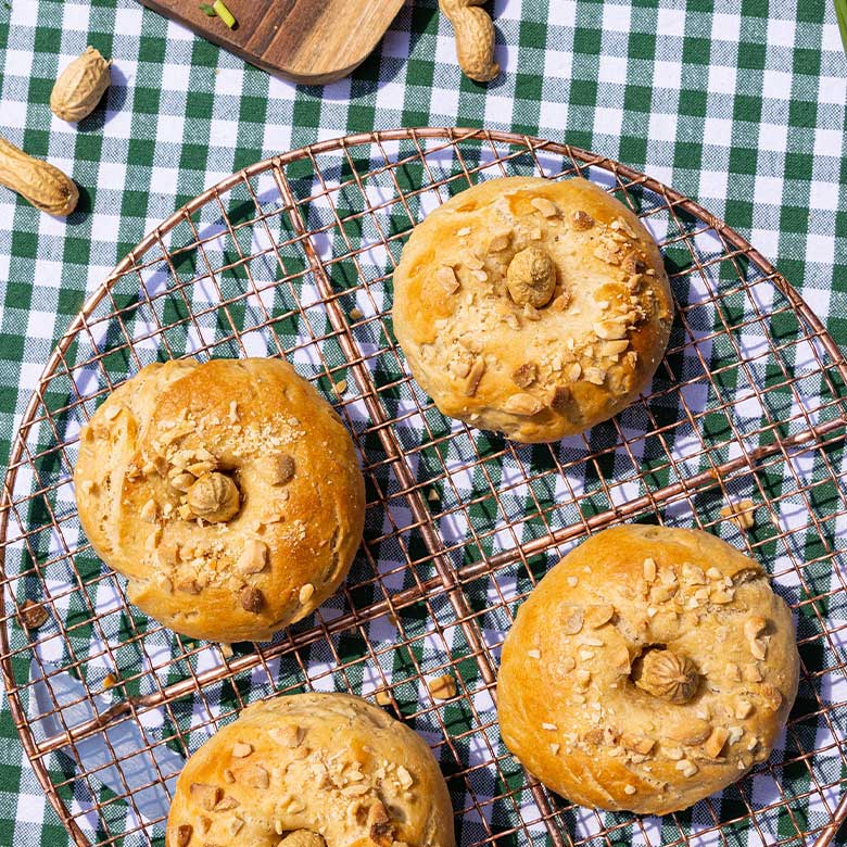 Peanut Revolution Bagel Peanut Revolution Bagel